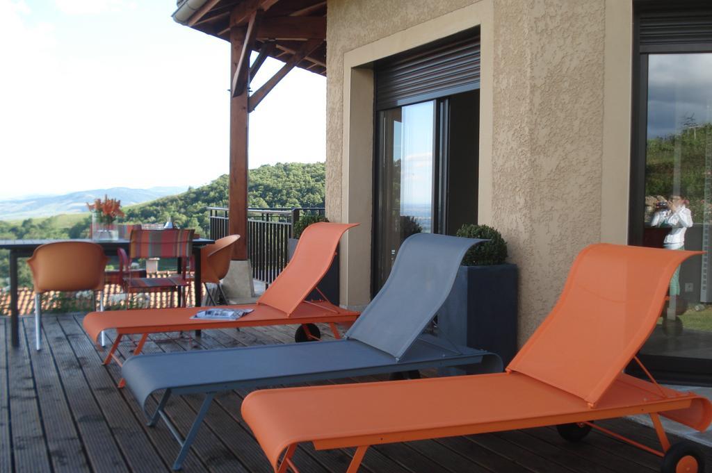 Le Balcon Du Fetre Bed & Breakfast Chiroubles Exterior photo